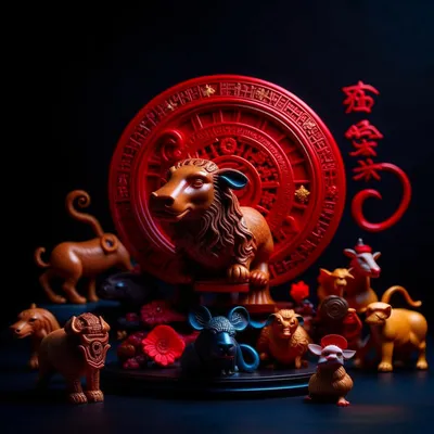 О БаЦзы и не только - #легенды_и_мифы Две легенды о животных китайского  гороскопа - Первая, самая известная в Китае гласит: Однажды, Будда  пригласил к себе на день рождения (празднование нового года, пира,