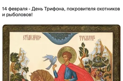 Сегодня, 14 февраля, Церковь вспоминает мученика Трифона - Православный  журнал «Фома»