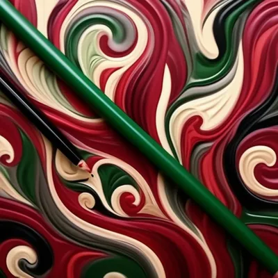 Абстракция карандашом, бордовый, …» — создано в Шедевруме