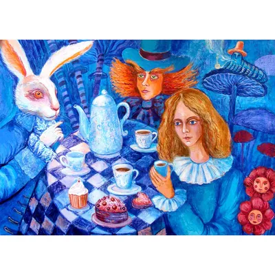 Алиса в Стране чудес. 12 открыток