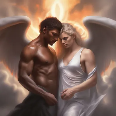 Ангел И Демон В Одном Лице Картинки фотографии