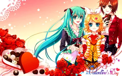 Коллекция 💓 День святого Валентина: тематическая коллекция аниме онлайн |  Aniu