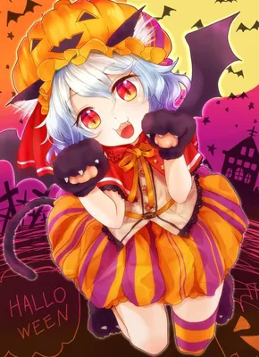 Картинки по запросу аниме арты на хэллоуин | Anime art, Anime halloween,  Anime