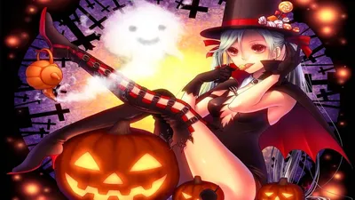 Картина по номерам на холсте осень хэллоуин (тыква, аниме, ведьма, девочка,  тян) - 12547 40х30 - купить с доставкой по выгодным ценам в  интернет-магазине OZON (1235107366)