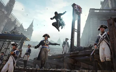 Картинки Assassin's Creed Assassin's Creed Unity Воители 1920x1200