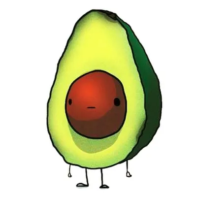 Как нарисовать авокадо: 60 рисунков