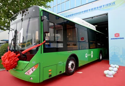В Челябинске вышли в рейс новые зелёные экологичные автобусы 20 сентября  2019 г - 20 сентября 2019 - 74.ru