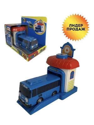 Тайо особый игрушечный набор \"маленький автобус - друзья\" (6 видов). Набор  из 6 игрушек (Тото, Ситу, Элис, Фрэнк, Пэт и Нури) - Mир Kорейских Tоваров