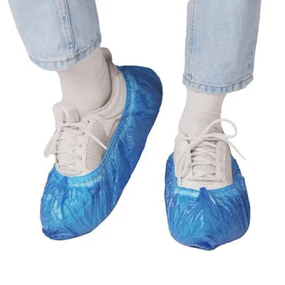 Бахилы д/ног синие (упаковка 100шт/50пар) X2-002g - купить оптом в Украине