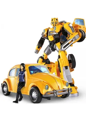 Робот-трансформер BAZUMI Машинка Бамблби Max подарок мальчику купить по  цене 2600 ₽ в интернет-магазине Детский мир