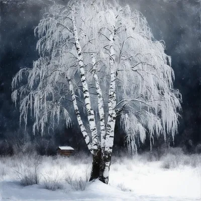 Иллюстрация к стихотворению Есенина белая береза - 46 фото