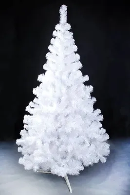Елка новогодняя настольная белая с серебряными игрушками из дерева в  магазине «polinium.» на Ламбада-маркете
