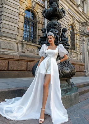 Белые свадебные платья, купить красивое белое платье невесты на свадьбу в  СПб