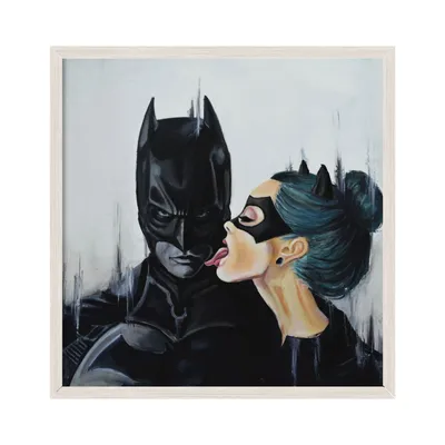 Купить постер Бэтмен и Кошка. - в интернет магазине \"Мой Постер\"