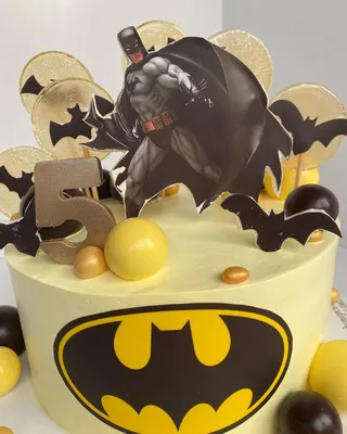 Торт «Ты круче, чем Бэтмен» с доставкой СПб