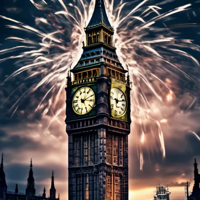 Биг-Бен — легендарная лондонская башня с часами