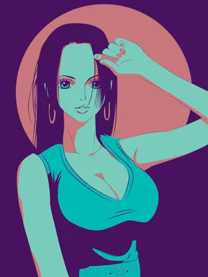 Постер (плакат) One Piece (Коллекция постеров №1) | Ван-Пис: Боа Хэнкок –  Ленбагет