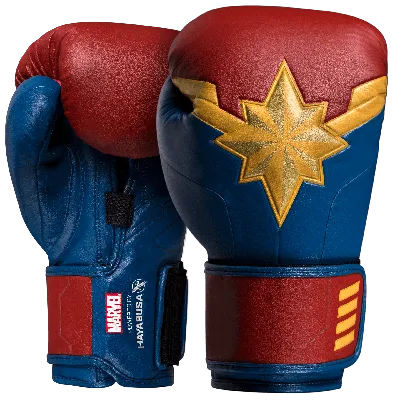 MARVEL® Hero Elite: Captain Marvel Boxing Gloves by Hayabusa • Hayabusa