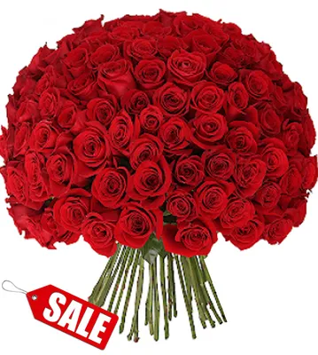 Букет красных роз \"Москва-Сити\" – купить недорого с доставкой по Москве