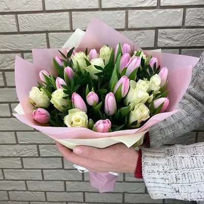 Букет тюльпанов: как правильно оформить | Maison des Fleurs