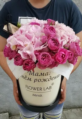 Открытка С Днем Рождения «Букет цветов» А6 в магазине «TUTVIKA STUDIO» на  Ламбада-маркете