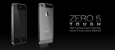 Тонкая защита для iPhone 5/5S - чехлы CAZE Zero 5 (0.5mm) UltraThin.  Новости, статьи и обзоры от iCover.ru