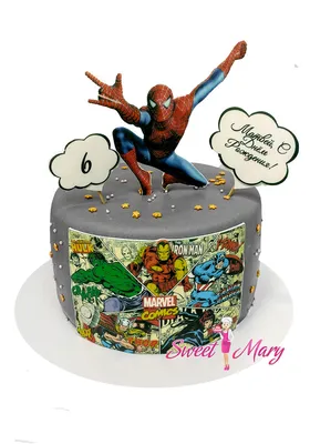 Торт «Человек паук» | Торты от «Inessa Sweet»