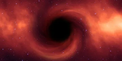 Черная дыра, гибель планет, 3d, …» — создано в Шедевруме