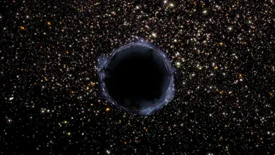 Что такое чёрная дыра в космосе простым языком | Пикабу