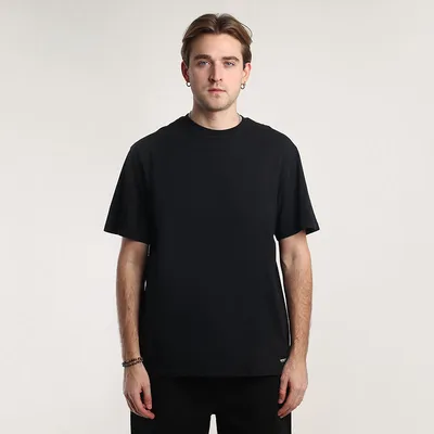 Мужская футболка Carhartt WIP Standart Crew Neck T-Shirt  (I029370-black/black) купить по цене 6990 руб в интернет-магазине Streetball
