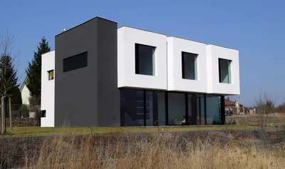 Чёрно-белый дом в Чехии - Блог \"Частная архитектура\"