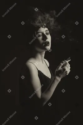 Про дым и другое... | Портреты ЧБ | Чёрно белые фотографии - Авторский  Фотосайт