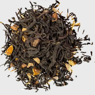 Грузинский цельнолистовой скрученный чёрный чай с чабрецом | organict.ru