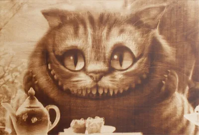 Чеширский кот» — создано в Шедевруме