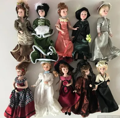 Фарфоровая кукла - Коллекция кукол «Дамы Эпохи» купить в Шопике | Белгород  - 744139