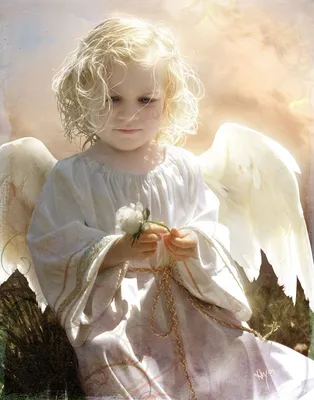 Guardian Angel | Винтажные детские фотографии, Ангел-хранитель, Открытки