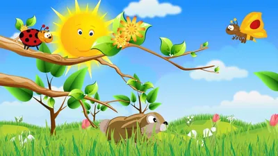 Картинки на тему \"Весна\" для детского сада - самые красивые и прикольные