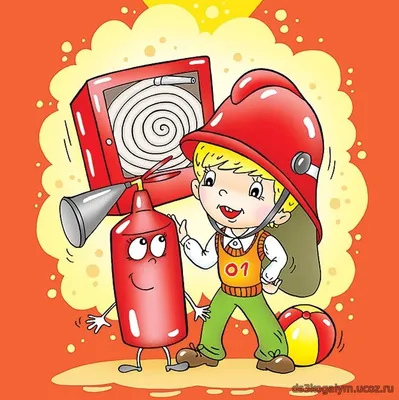 Рисунки по пожарной безопасности для детей - 87 фото