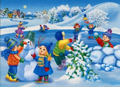 Детские Санки Зимой — стоковая векторная графика и другие изображения на  тему Зима - Зима, Катание на санках, Ребёнок - iStock