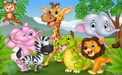 Купить пластиковые кубики с картинками и загадками для детей Животные (4  штуки) в интернет-магазине Десятое Королевство