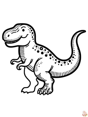Раскраски Динозавры Распечатать бесплатно