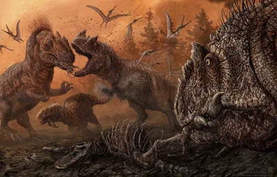 Полярные динозавры • Анна Новиковская • Научная картинка дня на «Элементах»  • Палеонтология
