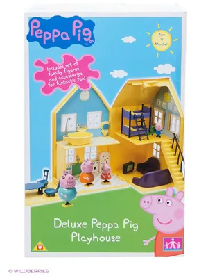 Игровой набор Peppa - ДОМ ПЕППЫ ДЕЛЮКС (домик с мебелью, фигурка Пеппы)  Купить по цене 879 грн грн. в Украине | Интернет-Магазин ROZUM