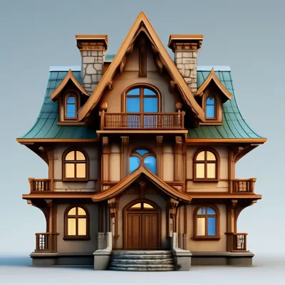 Сказочный домик теремок раскраска - 60 фото