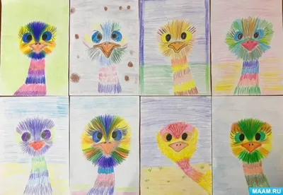 Картинки красками для срисовки для детей 4-5 (40 шт)