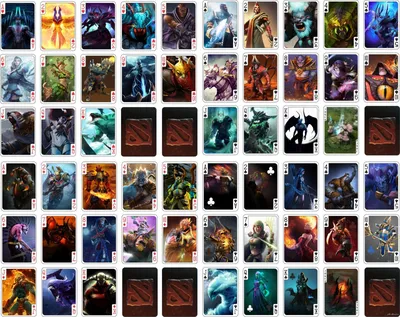 Красочные изображения героев Дота 2 на телефон (Full HD)