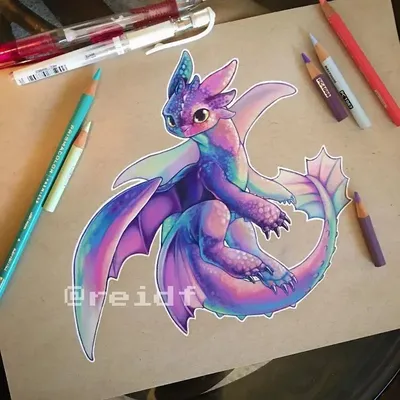 Милые рисунки для срисовки драконы - 54 фото
