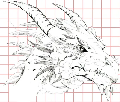 Как нарисовать дракона на 2024 год - МЕГА ПРОСТОЙ СПОСОБ | Простые срисовки  | Дзен