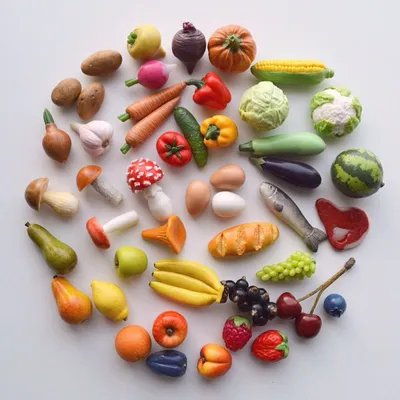 Фотографии удивительной еды из пластилина в 4K разрешении