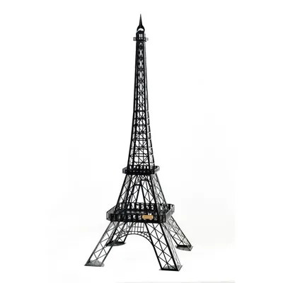 Фото обои 3д в стиле город 368x254 см Черно-белая Эйфелева башня в городе  Париж (221P8)+клей (ID#743997037), цена: 1200 ₴, купить на Prom.ua